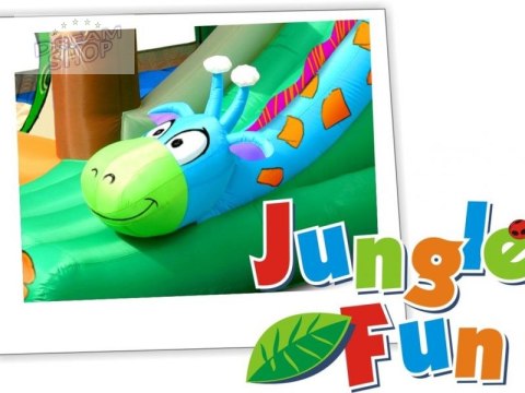 Wesoła Dżungla Dinozaur Dmuchaniec Zamek Dmuchany HappyHop Zjeżdzalnia Trampolina Wesoła Dżungla Dinozaur Dmuchaniec Zamek Dmuchany HappyHop Zjeżdzalnia Trampolina