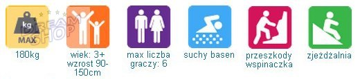 Zamek Fantastycznej Rozrywki 13w1 Dmuchaniec Zamek Dmuchany HappyHop Zjeżdzalnia Trampolina Zamek Fantastycznej Rozrywki 13w1 Dmuchaniec Zamek Dmuchany HappyHop Zjeżdzalnia Trampolina