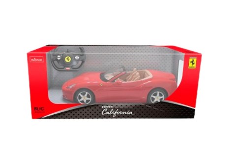 Auto Ferrari California Samochód Zdalnie Sterowany RC Czerwony 1:24