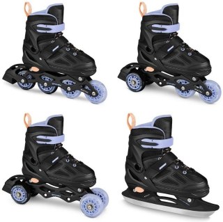 Łyżworolki 4w1 r.34-37