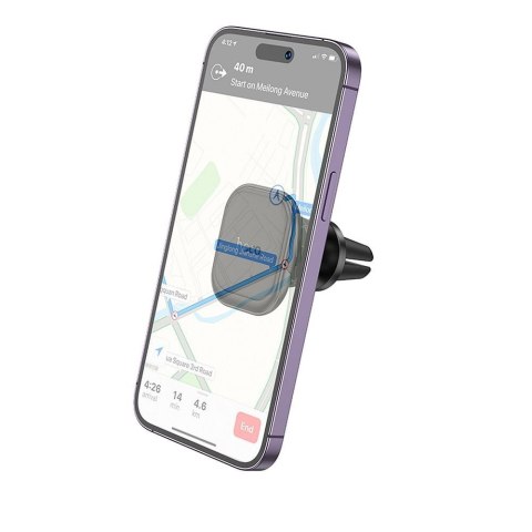 Uchwyt na telefon do samochodu magnetyczny Hoco do kratki H29 czarny