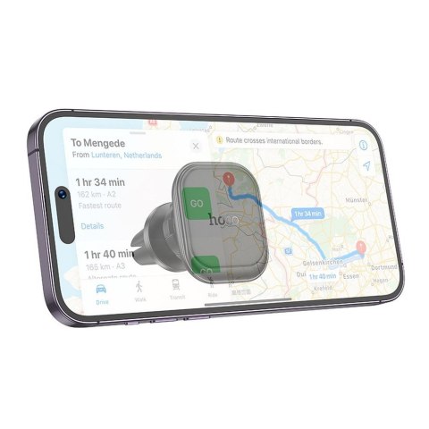 Uchwyt na telefon do samochodu magnetyczny Hoco do kratki H29 czarny