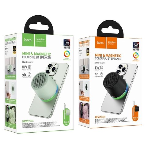 Głośnik bezprzewodowy 8W 4h Hoco HC49 zielony