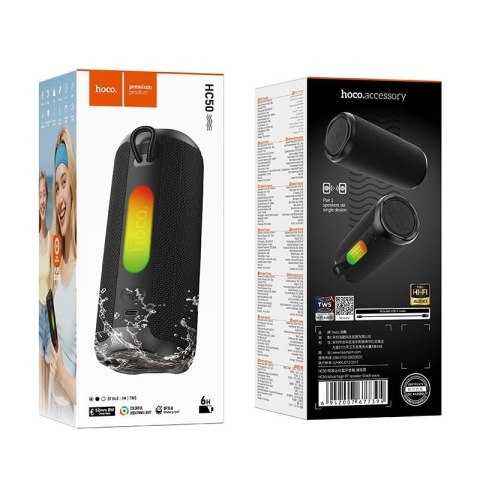 Głośnik bezprzewodowy 8W 4h Hoco HC50 czarny