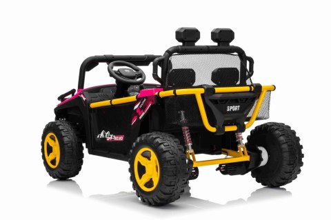 Pojazd Buggy UTV SPEED 4x4 Różowy