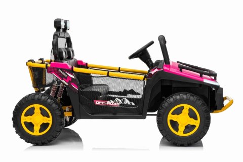Pojazd Buggy UTV SPEED 4x4 Różowy