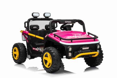 Pojazd Buggy UTV SPEED 4x4 Różowy