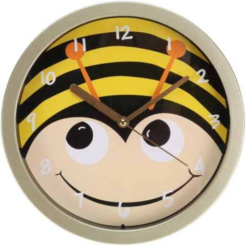 ZEGAR ŚCIENNY KIDS ANIMAL 20 CM PSZCZOŁA
