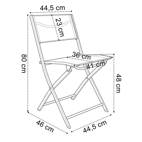 Zestaw mebli ogrodowych FLORA