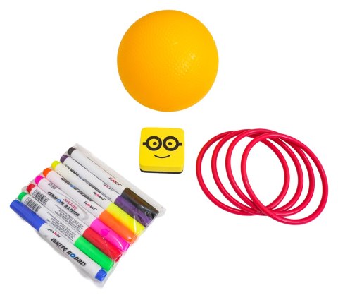 Zjeżdżalnia 5w1 z Tablicą + Akcesoria