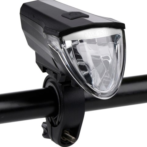 LAMPKA ROWEROWA PRZEDNIA LED USB-C CERTYFIKAT 3 TRYBY DUNLOP