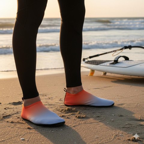 BUTY DO WODY NEOPRENOWE MAN GREY/ORANGE R.43