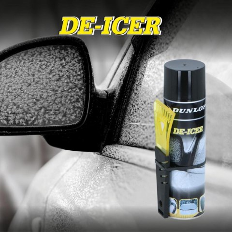 ODMRAŻACZ I SKROBACZKA DO SZYB DUNLOP 600ML