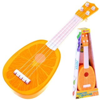 Gitara Owocowa Dla Dzieci 37 cm IN0033 - Ukulele Truskawka