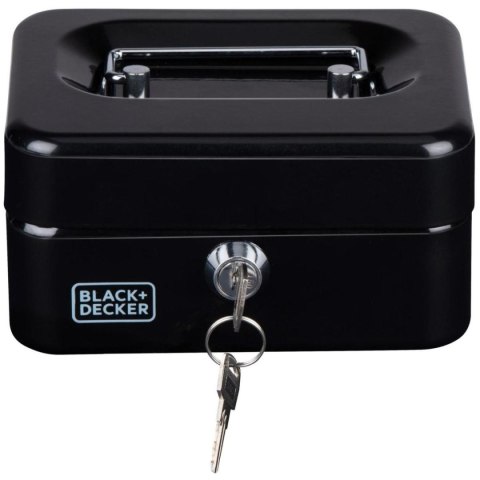 KASETKA METALOWA NA PIENIĄDZE DOKUMENTY 15x8x11,8 CM BLACK + DECKER