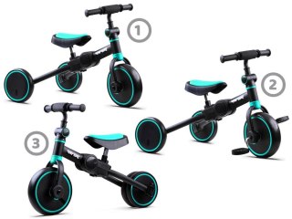 Rowerek trójkołowy 3w1 + biegowy i jeździk TINY BIKE SP0663