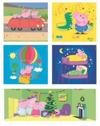 Puzzle 10w1 Super Color ŚWINKA PEPPA Clementoni 20271