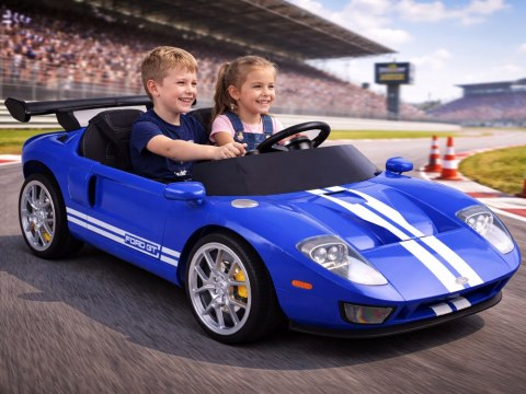 Auto na akumulator dla dzieci Ford GT 4 silniki Pilot 2 osobowy PA0337