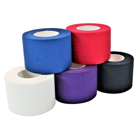 TAŚMA TEJP TAPE SPORTOWA KINESIOLOGICZNA 7,3Mx3,8CM CZERWONY DUNLOP