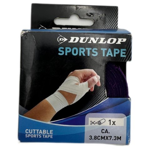 TAŚMA TEJP TAPE SPORTOWA KINEZIOLOGICZNA 7,3Mx3,8CM FIOLET DUNLOP