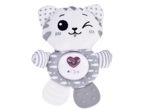 GRYZAK GRZECHOTKA 3w1 Interaktywna grająca maskotka zawieszka KOTEK ZA5288