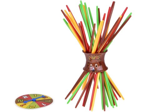 Gra bierki zręcznościowa i rodzinna SZALONY JEŻ - proste zasady gry GR0686