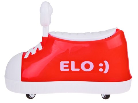 JEŹDZIK interaktywny Czerwony TRAMPEK Elo :) - but Super-obrotowy SP0813