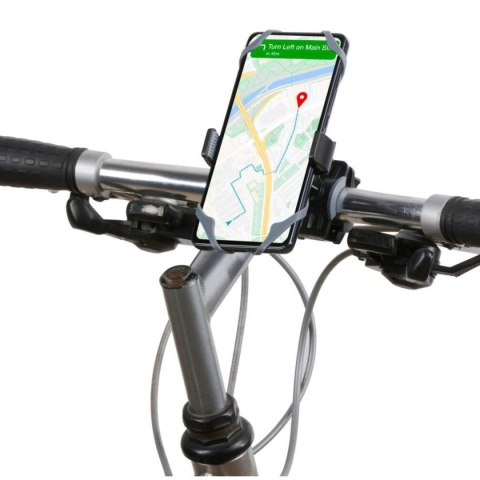 UCHWYT ROWEROWY NA TELEFON DUNLOP OBRACANY SZARY