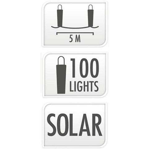 LAMPA SOLARNA OŚWIETLANIE NAMIOTU 100LED