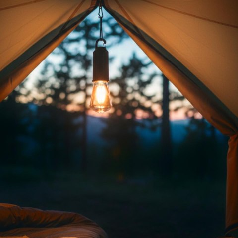 LATARKA TURYSTYCZNA LED 3 TRYBY 120 LUMENÓW GRUNDIG