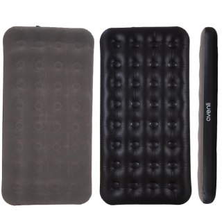 MATERAC FLOKOWANY 1-OSOBOWY SZARY 191x99x22CM 24638