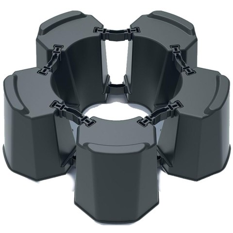 PODSTAWA DO ZBIORNIKA NA WODĘ DESZCZÓWKĘ MODULAR 5 BASECAN ANTRACYT