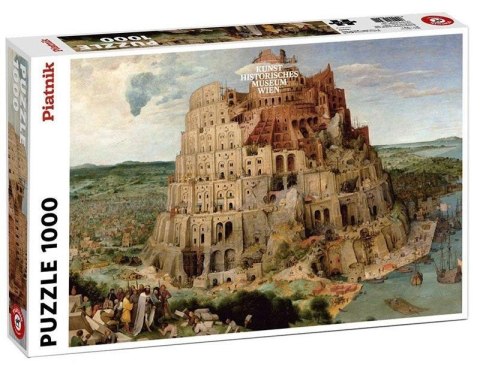 Puzzle 1000 - Brueghel. Wieża Babel PIATNIK
