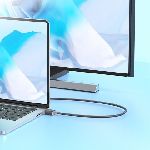 Kabel HDMI do HDMI Hoco ver. 2.0 4K/60Hz 1 m US08 czarny