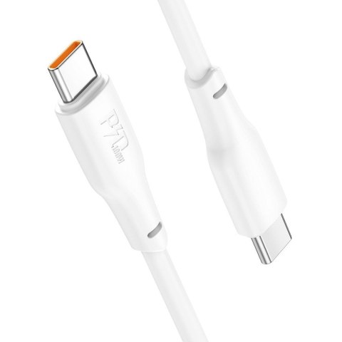 Kabel USB C do USB C Hoco 3A 100W 2 m X93 biały