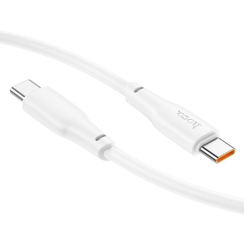 Kabel USB C do USB C Hoco 3A 100W 2 m X93 biały