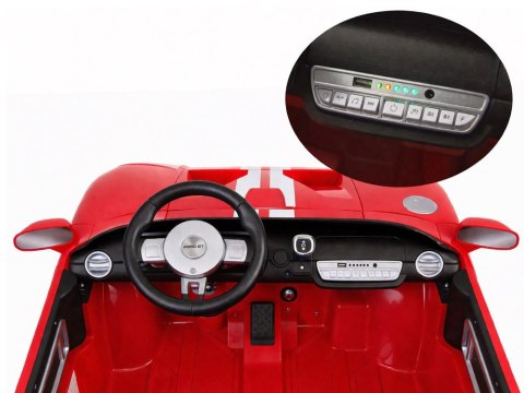 Auto na akumulator dla dzieci Ford GT 4 silniki Pilot 2 osobowy PA0337