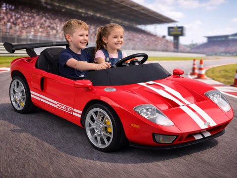 Auto na akumulator dla dzieci Ford GT 4 silniki Pilot 2 osobowy PA0337