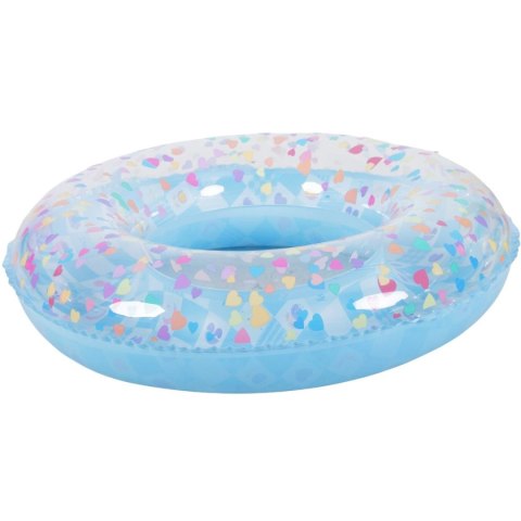 KÓŁKO DO PŁYWANIA 90CM SERDUSZKA NIEBIESKIE 35663
