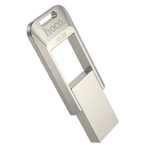 Pendrive 32GB USB 3.0 (USB A) Hoco UD16 nikiel