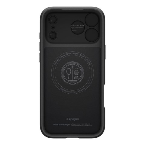 SPIGEN futerał OPTIK ARMOR MAG do IPHONE 17 Pro Max black