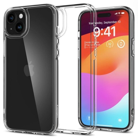 SPIGEN futerał ULTRA HYBRID do IPHONE 15 transparent