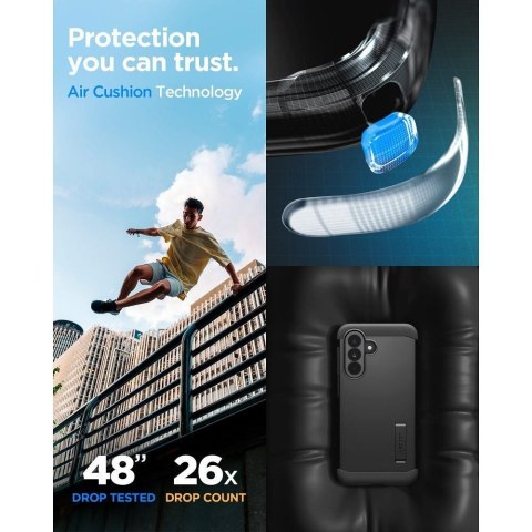 Etui na Samsung A37 5G Spigen Tough Armor czarny