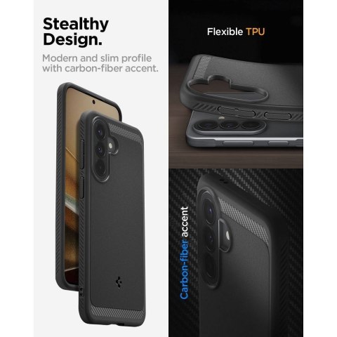 Etui na Samsung A57 5G Spigen Tough Armor czarny