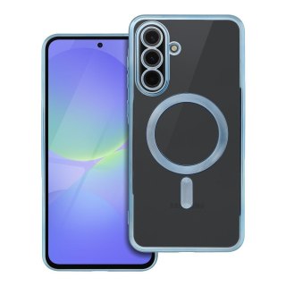 Futerał do Samsung A36 Electro Mag Cover zgodny z MagSafe niebieski