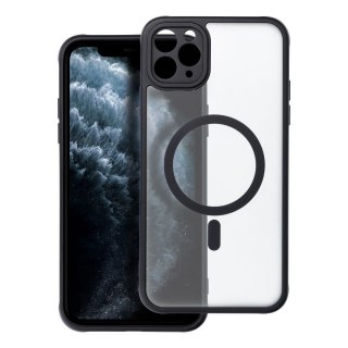 Futerał do iPhone 11 PRO MAX Full Matte Mag Cover zgodny z MagSafe czarny