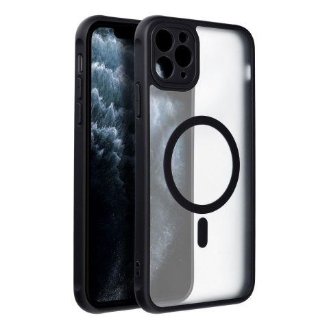 Futerał do iPhone 11 PRO MAX Full Matte Mag Cover zgodny z MagSafe czarny