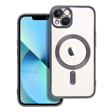 Futerał do iPhone 13 Electro Mag Cover zgodny z MagSafe czarny