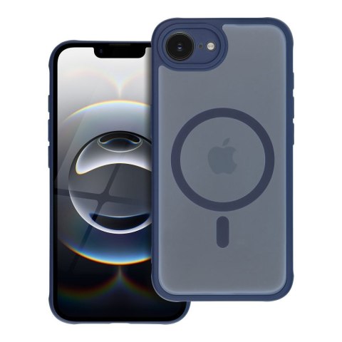 Futerał do iPhone 13 Full Matte Mag Cover zgodny z MagSafe niebieski