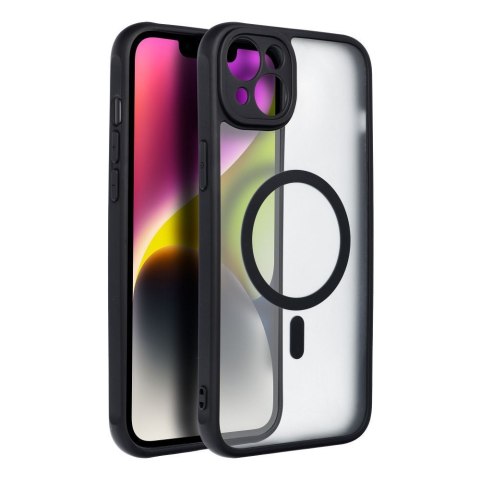 Futerał do iPhone 14 PLUS Full Matte Mag Cover zgodny z MagSafe czarny